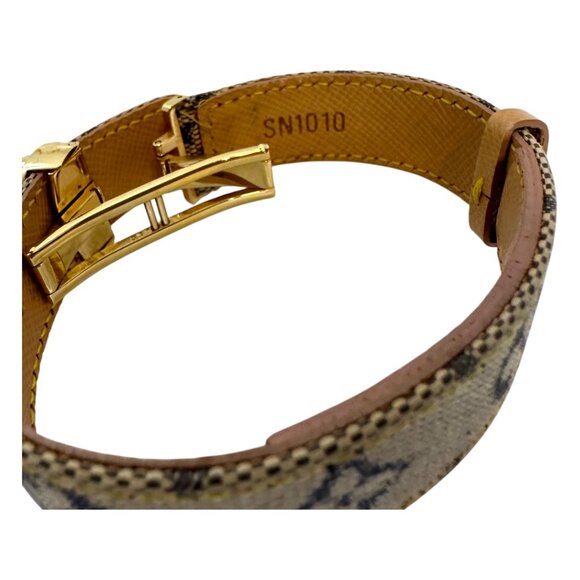 LOUIS VUITTON MINI LIN MONOGRAM WISH BRACELET - Picture 7 of 9